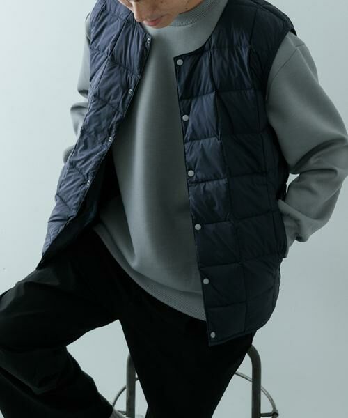 URBAN RESEARCH ITEMS / アーバンリサーチ アイテムズ ダウンジャケット・ベスト | TAION　Crew Neck Button Down Vest | 詳細24