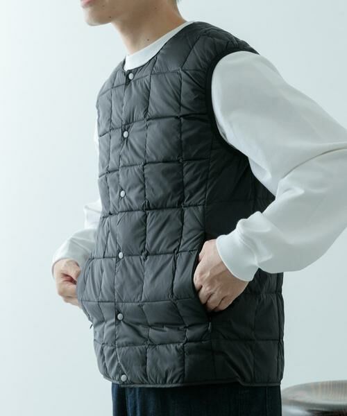 URBAN RESEARCH ITEMS / アーバンリサーチ アイテムズ ダウンジャケット・ベスト | TAION　Crew Neck Button Down Vest | 詳細30