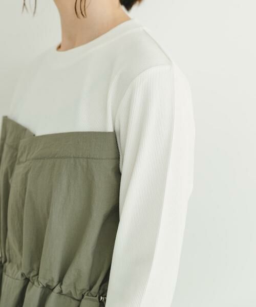 URBAN RESEARCH ITEMS / アーバンリサーチ アイテムズ ワンピース | ドッキングナイロンワンピース | 詳細10