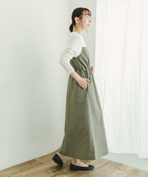 URBAN RESEARCH ITEMS / アーバンリサーチ アイテムズ ワンピース | ドッキングナイロンワンピース | 詳細6