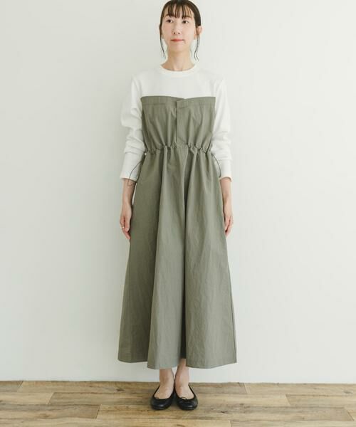 URBAN RESEARCH ITEMS / アーバンリサーチ アイテムズ ワンピース | ドッキングナイロンワンピース | 詳細7