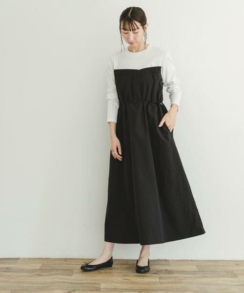 URBAN RESEARCH ITEMS / アーバンリサーチ アイテムズ ワンピース | ドッキングナイロンワンピース | 詳細18