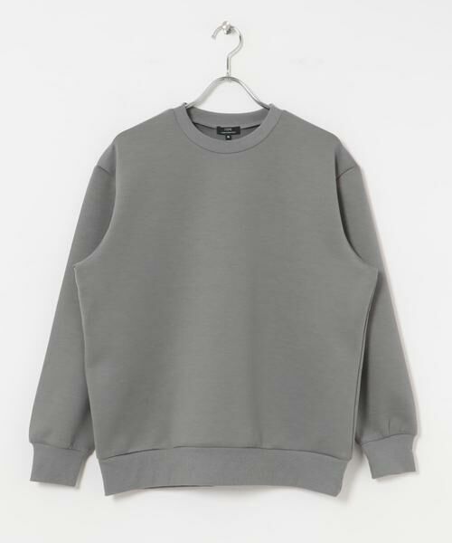 URBAN RESEARCH ITEMS / アーバンリサーチ アイテムズ スウェット | ストレッチダンボール クルーネックプルオーバー | 詳細27