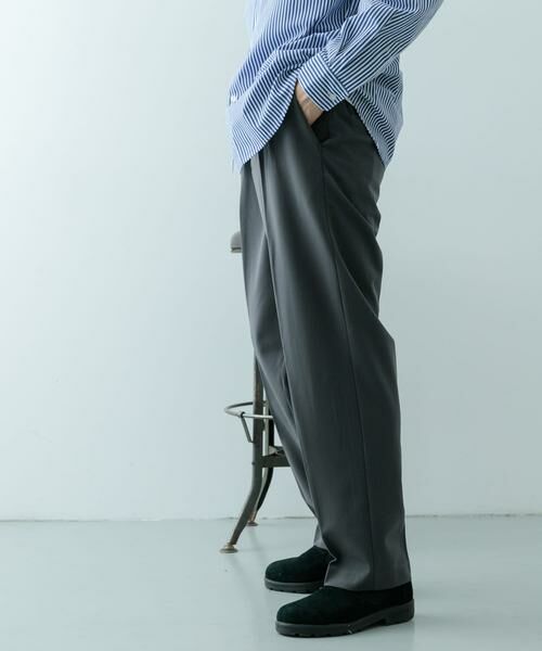 URBAN RESEARCH ITEMS / アーバンリサーチ アイテムズ その他パンツ | ストレッチ×ウォッシャブル裏キモウスラックス | 詳細20