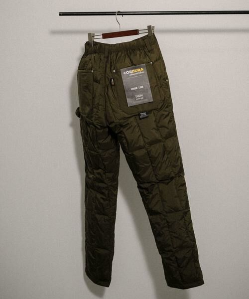 URBAN RESEARCH ITEMS/アーバンリサーチ アイテムズ TAION Work Down Painter Pants グリーン系その他 L