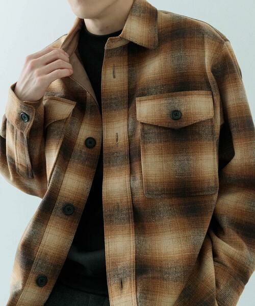 URBAN RESEARCH ITEMS / アーバンリサーチ アイテムズ その他アウター | オンブレチェック クルーザージャケット | 詳細1