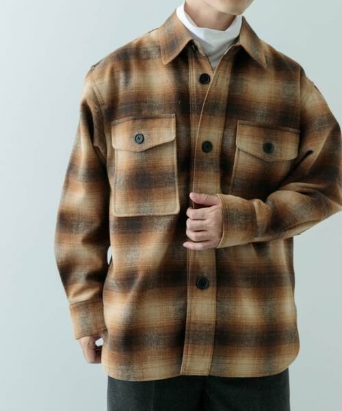 URBAN RESEARCH ITEMS / アーバンリサーチ アイテムズ その他アウター | オンブレチェック クルーザージャケット | 詳細5