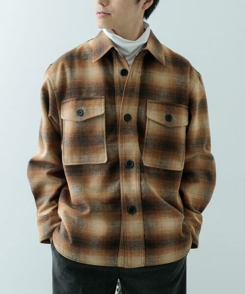 URBAN RESEARCH ITEMS / アーバンリサーチ アイテムズ その他アウター | オンブレチェック クルーザージャケット | 詳細6