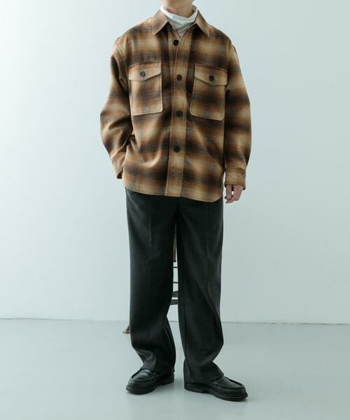 URBAN RESEARCH ITEMS / アーバンリサーチ アイテムズ その他アウター | オンブレチェック クルーザージャケット | 詳細8