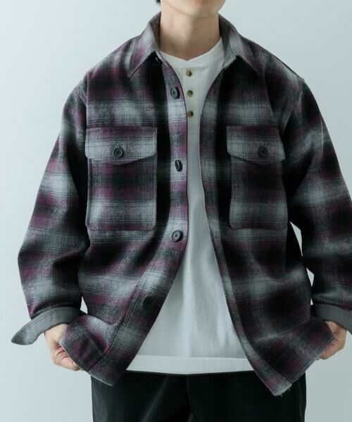 URBAN RESEARCH ITEMS / アーバンリサーチ アイテムズ その他アウター | オンブレチェック クルーザージャケット | 詳細16