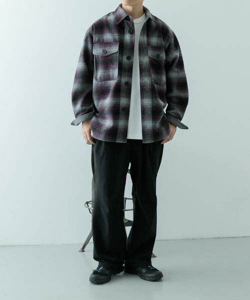 URBAN RESEARCH ITEMS / アーバンリサーチ アイテムズ その他アウター | オンブレチェック クルーザージャケット | 詳細20