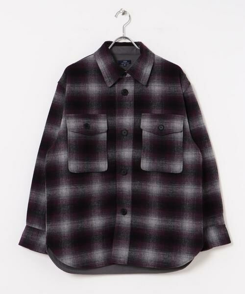URBAN RESEARCH ITEMS / アーバンリサーチ アイテムズ その他アウター | オンブレチェック クルーザージャケット | 詳細21