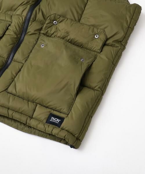 URBAN RESEARCH ITEMS / アーバンリサーチ アイテムズ ダウンジャケット・ベスト | TAION Packable Volume Down Vest | 詳細12