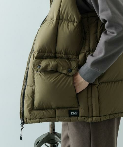 URBAN RESEARCH ITEMS / アーバンリサーチ アイテムズ ダウンジャケット・ベスト | TAION Packable Volume Down Vest | 詳細4