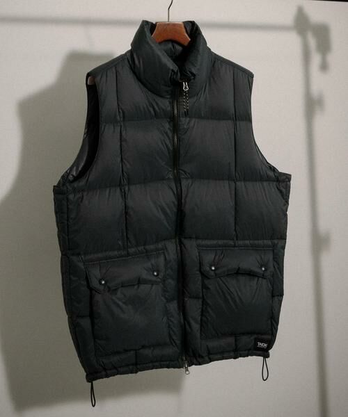URBAN RESEARCH ITEMS / アーバンリサーチ アイテムズ ダウンジャケット・ベスト | TAION Packable Volume Down Vest(ブラック)