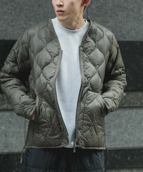 URBAN RESEARCH ITEMS / アーバンリサーチ アイテムズ ダウンジャケット・ベスト | TAION　MILITARY Wzip V-NECK DOWN JACKET | 詳細1