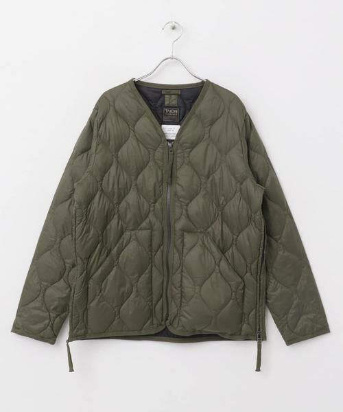 URBAN RESEARCH ITEMS / アーバンリサーチ アイテムズ ダウンジャケット・ベスト | TAION　MILITARY Wzip V-NECK DOWN JACKET | 詳細10