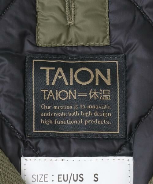 URBAN RESEARCH ITEMS / アーバンリサーチ アイテムズ ダウンジャケット・ベスト | TAION　MILITARY Wzip V-NECK DOWN JACKET | 詳細15