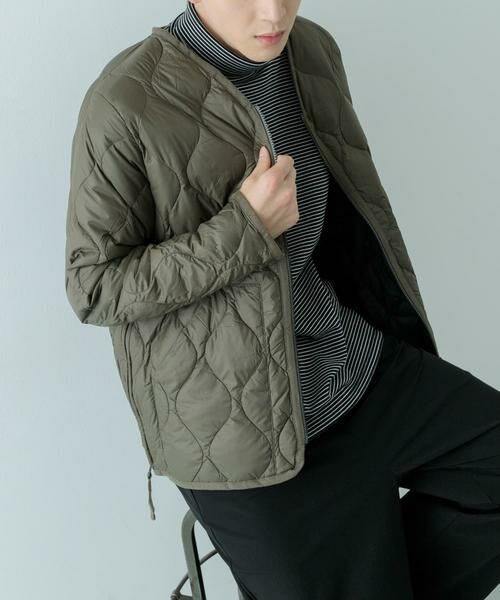 URBAN RESEARCH ITEMS / アーバンリサーチ アイテムズ ダウンジャケット・ベスト | TAION　MILITARY Wzip V-NECK DOWN JACKET | 詳細5