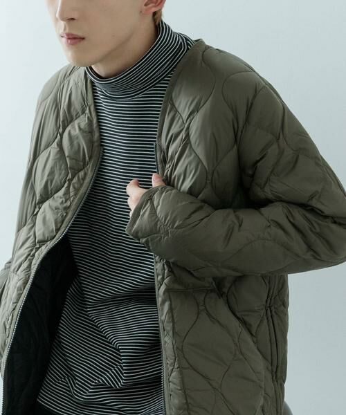 URBAN RESEARCH ITEMS / アーバンリサーチ アイテムズ ダウンジャケット・ベスト | TAION　MILITARY Wzip V-NECK DOWN JACKET | 詳細6