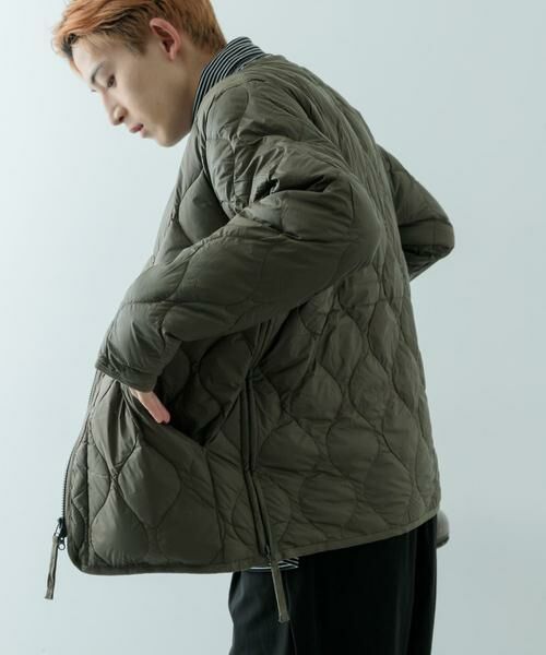 URBAN RESEARCH ITEMS / アーバンリサーチ アイテムズ ダウンジャケット・ベスト | TAION　MILITARY Wzip V-NECK DOWN JACKET | 詳細8