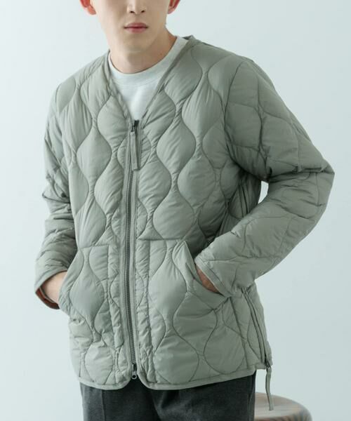 URBAN RESEARCH ITEMS / アーバンリサーチ アイテムズ ダウンジャケット・ベスト | TAION　MILITARY Wzip V-NECK DOWN JACKET | 詳細18