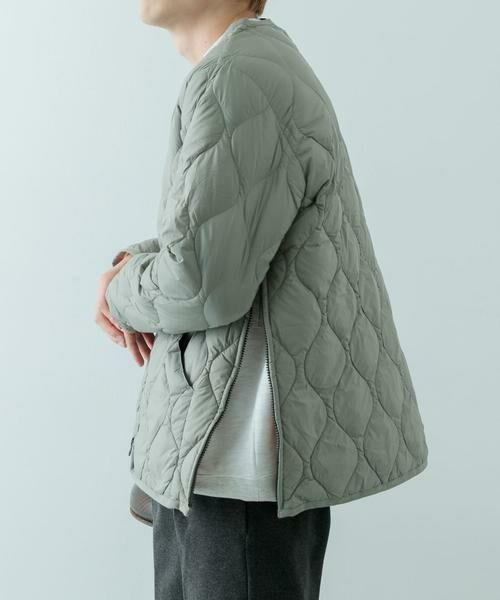 URBAN RESEARCH ITEMS / アーバンリサーチ アイテムズ ダウンジャケット・ベスト | TAION　MILITARY Wzip V-NECK DOWN JACKET | 詳細19