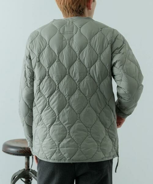 URBAN RESEARCH ITEMS / アーバンリサーチ アイテムズ ダウンジャケット・ベスト | TAION　MILITARY Wzip V-NECK DOWN JACKET | 詳細20