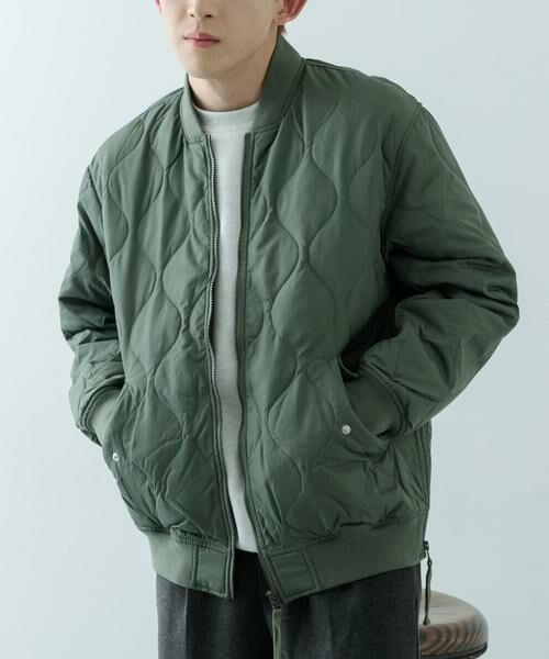 URBAN RESEARCH ITEMS/アーバンリサーチ アイテムズ TAION Military MA-1 Down Jacket オリーブ L URBAN RESEARCH ITEMS/アーバンリサーチ アイテムズ TAION Military MA-1 Down Jacket オリーブ L