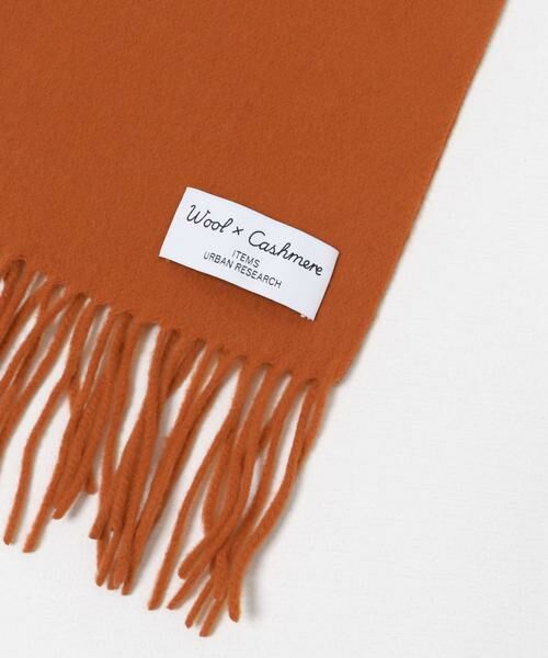 URBAN RESEARCH ITEMS / アーバンリサーチ アイテムズ マフラー・ショール・スヌード・ストール | ウール×カシミヤ マフラー | 詳細2