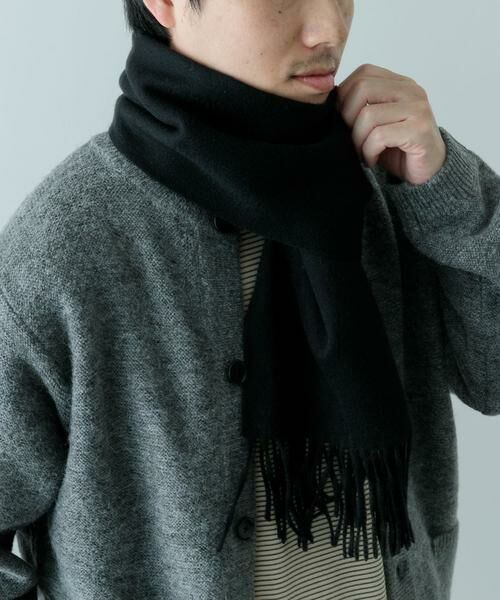 URBAN RESEARCH ITEMS / アーバンリサーチ アイテムズ マフラー・ショール・スヌード・ストール | ウール×カシミヤ マフラー | 詳細9