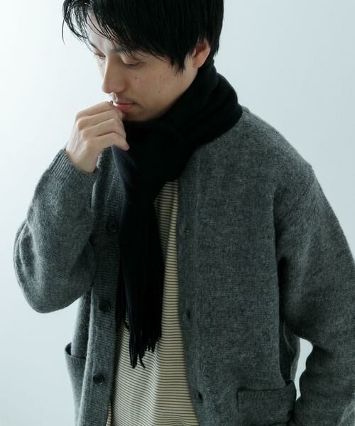 URBAN RESEARCH ITEMS / アーバンリサーチ アイテムズ マフラー・ショール・スヌード・ストール | ウール×カシミヤ マフラー | 詳細10