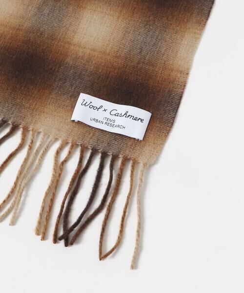 URBAN RESEARCH ITEMS / アーバンリサーチ アイテムズ マフラー・ショール・スヌード・ストール | ウール×カシミヤ マフラー | 詳細14