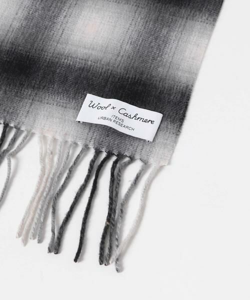 URBAN RESEARCH ITEMS / アーバンリサーチ アイテムズ マフラー・ショール・スヌード・ストール | ウール×カシミヤ マフラー | 詳細16