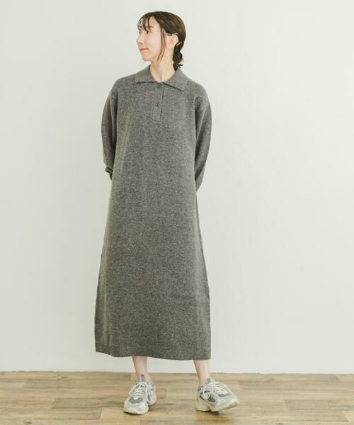 URBAN RESEARCH ITEMS / アーバンリサーチ アイテムズ ワンピース | ポロニットワンピース | 詳細4