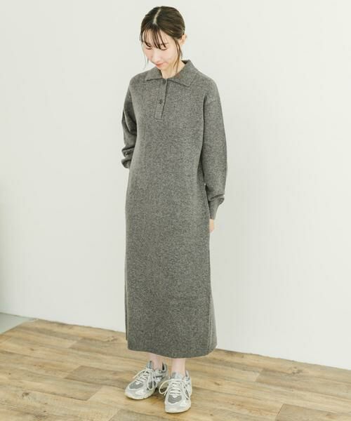 URBAN RESEARCH ITEMS / アーバンリサーチ アイテムズ ワンピース | ポロニットワンピース | 詳細5