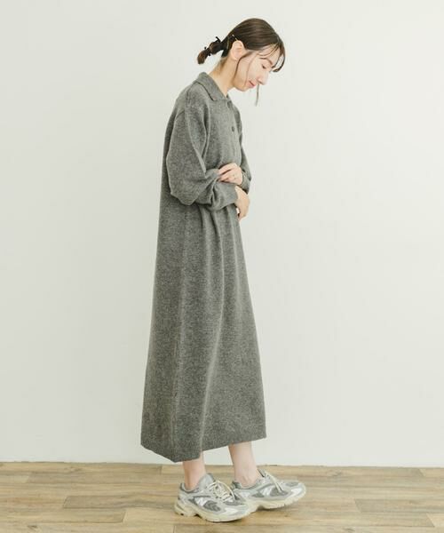 URBAN RESEARCH ITEMS / アーバンリサーチ アイテムズ ワンピース | ポロニットワンピース | 詳細7