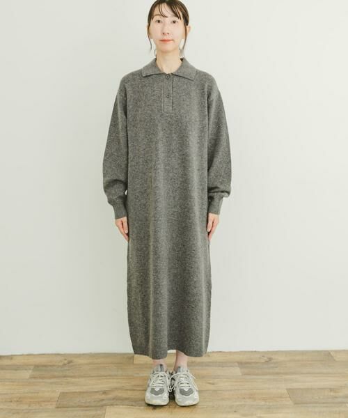 URBAN RESEARCH ITEMS / アーバンリサーチ アイテムズ ワンピース | ポロニットワンピース | 詳細8