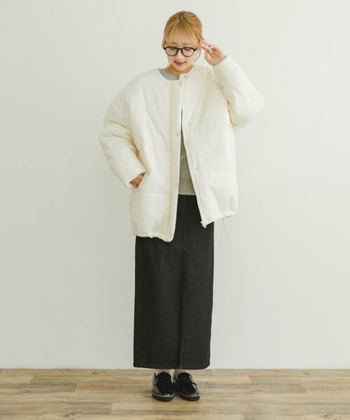 URBAN RESEARCH ITEMS / アーバンリサーチ アイテムズ ダウンジャケット・ベスト | 中綿キルトオーバージャケット | 詳細9