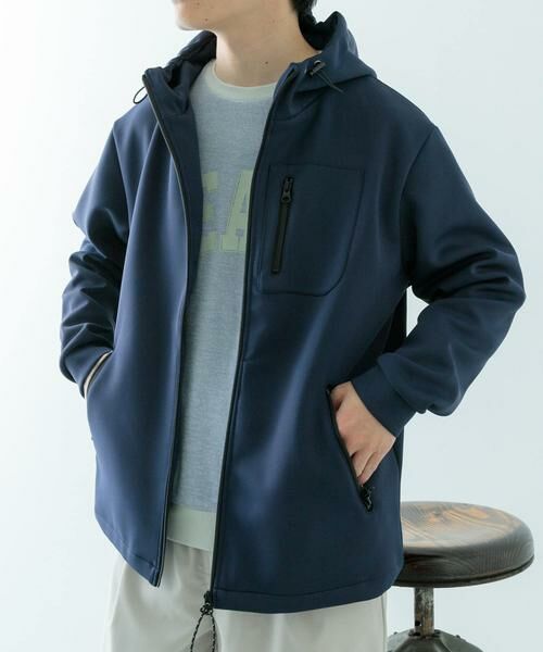 URBAN RESEARCH ITEMS / アーバンリサーチ アイテムズ その他アウター | ZIP UP ダンボール フードアウター | 詳細2