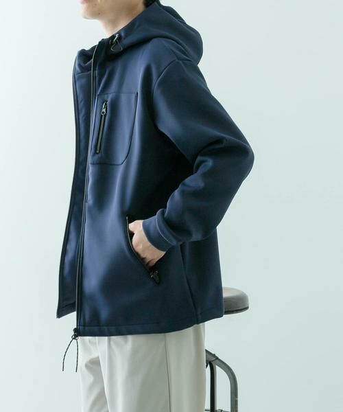 URBAN RESEARCH ITEMS / アーバンリサーチ アイテムズ その他アウター | ZIP UP ダンボール フードアウター | 詳細3
