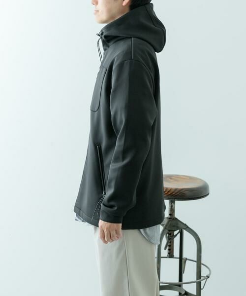 URBAN RESEARCH ITEMS / アーバンリサーチ アイテムズ その他アウター | ZIP UP ダンボール フードアウター | 詳細18