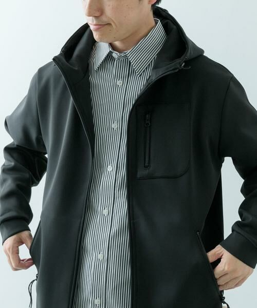 URBAN RESEARCH ITEMS / アーバンリサーチ アイテムズ その他アウター | ZIP UP ダンボール フードアウター | 詳細10