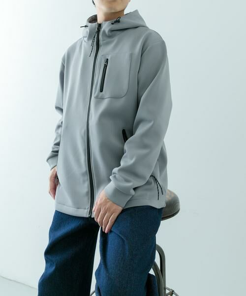 URBAN RESEARCH ITEMS / アーバンリサーチ アイテムズ その他アウター | ZIP UP ダンボール フードアウター | 詳細27