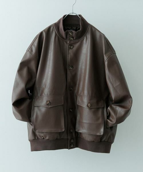 URBAN RESEARCH ITEMS/アーバンリサーチ アイテムズ F.L. a-1 フライトジャケット ブラウン M URBAN RESEARCH ITEMS/アーバンリサーチ アイテムズ F.L. a-1 フライトジャケット ブラウン M