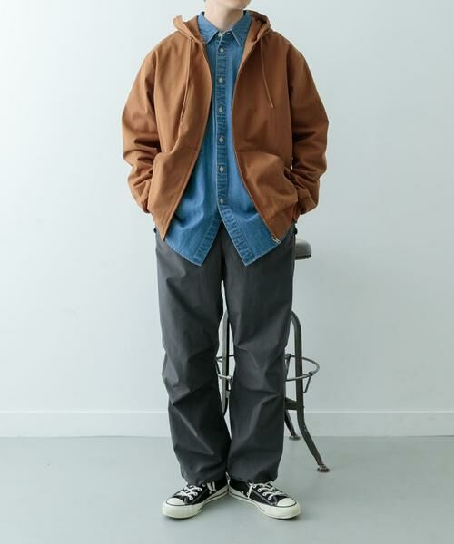 URBAN RESEARCH ITEMS / アーバンリサーチ アイテムズ その他アウター | ジップアップ コットンフードジャケット | 詳細11