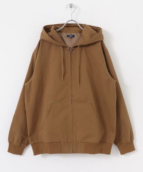 URBAN RESEARCH ITEMS / アーバンリサーチ アイテムズ その他アウター | ジップアップ コットンフードジャケット | 詳細12