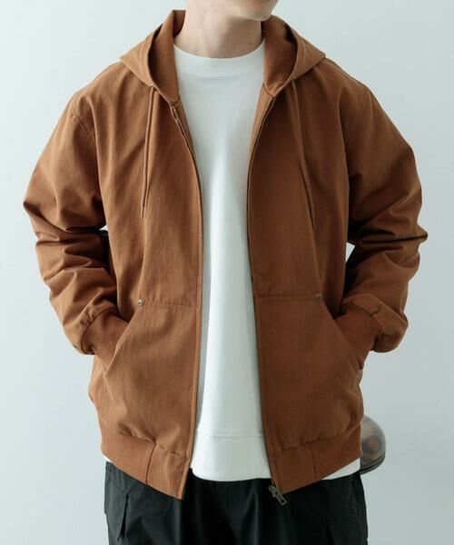 URBAN RESEARCH ITEMS / アーバンリサーチ アイテムズ その他アウター | ジップアップ コットンフードジャケット | 詳細3