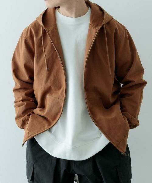 URBAN RESEARCH ITEMS / アーバンリサーチ アイテムズ その他アウター | ジップアップ コットンフードジャケット | 詳細4