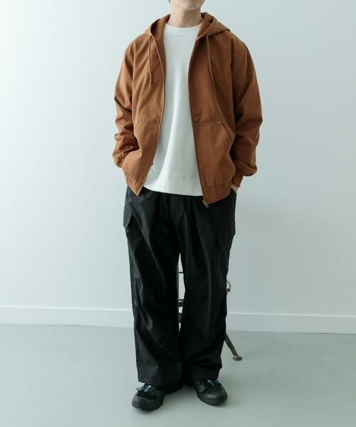 URBAN RESEARCH ITEMS / アーバンリサーチ アイテムズ その他アウター | ジップアップ コットンフードジャケット | 詳細7